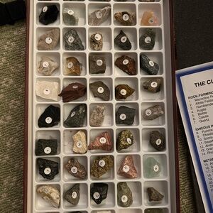 Classroom collection of 50 rocks